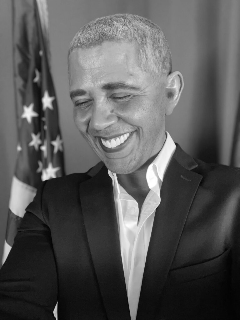 Reggie Brown As Obama